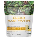PlantFusion Clear Protein Powder with Pea Protein Peptides - 20g Fast-Absorbing in Water, 90 Calories, Zero Sugar, Premium Alternative to Clear Whey - Pineapple Coconut - 16 oz