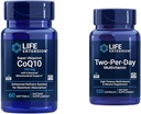 Life Extension Super Ubiquinol CoQ10 60 Softgels & Two-Per-Day Multivitamin 120 קפסולות Bundle