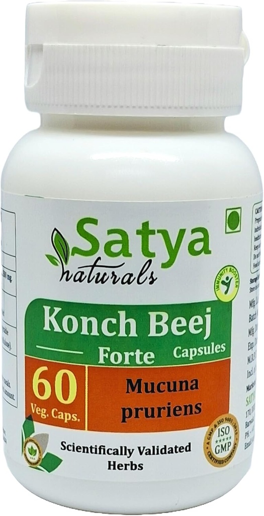 Konch Beej Forte Kapsule 500 mg. 60 Veg. Kapsula 