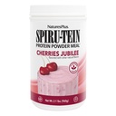 NaturesPlus SPIRU-TEIN, Cherries Jubilee - 2.1 lbs - Plant-Based Protein Powder - Vegetarian, Gluten Free - 30 Servings
