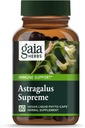 Gaia Herbs Astragalus Supreme - Imune & Antioksidant Support* - Zeliščni dodatek z Astragalus Root, Schisandra Berry & Ligustrum - 60 Vegan Liquid Phyto-Capsules (15-dnevna zaloga)