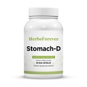 Herbsforever Stomach D-Supports Digestive,Gut & Bowel Health, Intestinal Comfort, IBS,Loose Motion,Holarrhena Antidysenterica- Probiotech, Kutaja &10Ayurvedic Herb Extracts|90 Veg Capsules|800mg