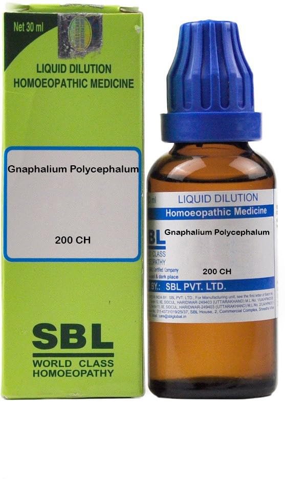 SBL's Gnaphalium Polycephalum 200 Dilution 30 ml