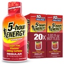 5-hour ENERGY POMEGRANATE Flavor, 20 Count, 1.93 Fl Oz Energy Shot, Regular Strength, Amino Acids, B Vitamins, Sugar Free and Zero Calories