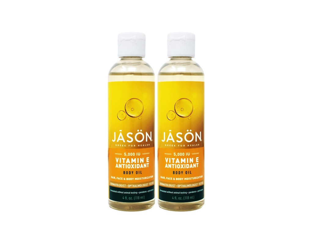 Jason Natural Cosmetics Pure Beauty Oil, 5,000 IU Vitamin E Oil - 4 fl oz(2