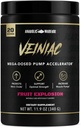 Anabolic Warfare Veiniac Muscle Pump Activator Дополнение Стимулятор Бесплатная предварительная тренировка с L-Citrulline, Betaine Anhydrous, & Added AGMassTM, Увеличивает оксид азота*, Fruit Punch 20 Сервировки