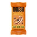 MUSH Protein Bar - Peanut Butter Chocolate Chip - 15g Protein, Good Source of Fiber, Gluten Free, No Refined Sugar, Sustained Energy, 2.3 OZ