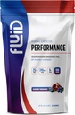 Fluid Performance - Alhainen sokeripitoisuus Fuel Sports Drink Mix Electrolytes, Kaikki luonnolliset ainesosat, Gluteeniton ennen tai aikana liikunta (Blueberry Pomegranaatti, 30Serving)