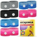 HIONXMGA 6 Pairs Motion Sickness Bands – Natural Anti Nausea Acupressure Wristbands for Morning & Motion Sickness Relief – Ideal for Car, Cruise & Flight Travel – for Adults and Kids