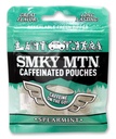 SMOKEY MOUNTAIN Caffeinated Pouches - Spearmint - Tobacco Free and Nicotine Free - 15 Pouches Per Pack - 1 Pack