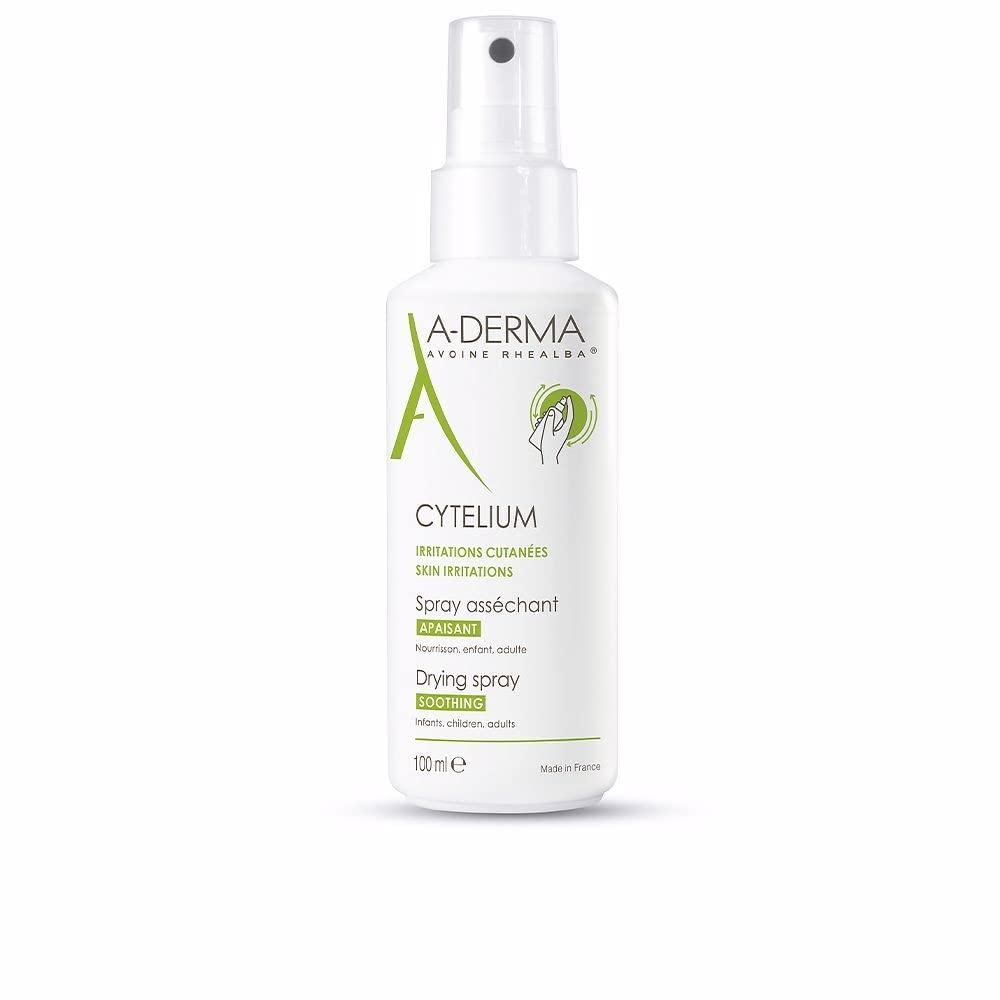 A-Derma Cytelium Spray Asséchant Drying Spray For Irritated Skin 100ml