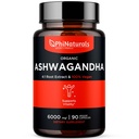 PhiNaturals Organic Ashwagandha Root Extract in Vegan Capsules Ashwaganda Supplement for Men and Women with 1500 Mg Per Serving 30 Servings - 500mg Per Vegan Capsule 90 Count