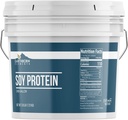 Earthborn Elements Soy Protein Powder 1 Gallon Bucket, Alltid Pure, Smoothies & Shakes (60,8 Ounces)