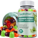 (1 Packs) Hemp Gummies for Sleep, Pain, Anxiety- Pure Extra Strength Organic Hеmp Oil Gummies - 100% Natural Bear High Potency Hemp Gummy for Adults