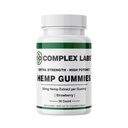Hemp Gummies - Pure Hemp Extract 50mg per Gummy - Total Hemp Extract 1500mg per Bottle - American Made - 100% Organic - Supreme Formula - Ultra Low Sugar - Strawberry Flavor