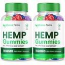 (2 Pack) Lucanna Farms Gummies, Lucana Farms Hemp Gummies Advanced Formula Maximum Performance Hemp Blend, LucannaFarms Gummies Supplement 25mg per Gummy, 1500mg per Bottle Reviews New (120 Gummies)