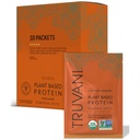 Truvani Vegan Pea Protein Powder | Pumpkin Spice | 20g Organic Plant Based Protein | 10 Travel Packets | Keto | Gluten & Dairy Free | Low Carb | No Added Sugar