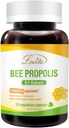 Lovita Propolis Capsule High Potency 5:1 Trung tâm khai thác chất tẩy tự nhiên 30 Vegetarian Capsules (1 tháng)