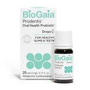 BioGaia Prodentis | Dental Probiotic Drops | Promotes Healthy Gums & Teeth | Defends Against Dental Problems | Replenishes Oral Microbiome | Improves Oral Health | Unflavored | 25 Day Supply