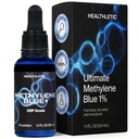 HEALTHLETIC Methylene Blue Drops - USP Pharmaceutical Grade 1% Solution Made in USA - Supports Mental Clarity, Focus & Cellular Energy - 3rd Party Tested with COA - No Formaldehyde (30ml / 1.1 fl.oz)