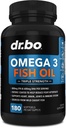Omega 3 Fish Oil Supplements - Triple Strength Fish Oil Omega 3 Supplements 2000mg EPA DHA Women Men - Triple Strength Natural Omega3 Supplement 2000mg EPA DHA Fatty Acids 1000mg Burpless 180 Softgels
