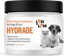 Hydrade Powder - Elektrolyyttejä koiralle ja kissalle kuivuminen - Nesteytys koirille ja kissoille - paljon rakkaus lemmikkituotteita (8 Oz)