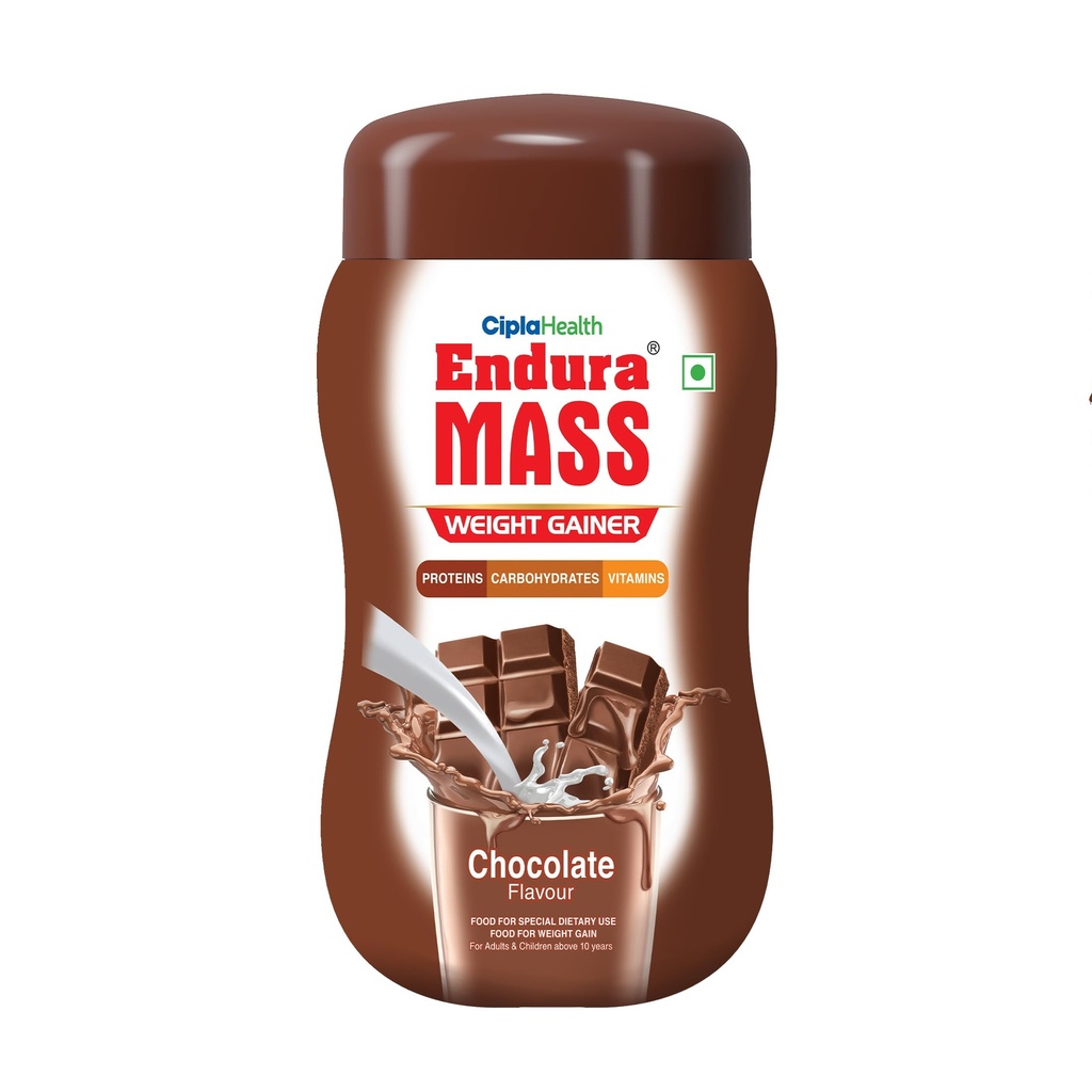 Endura Mass Weight Gainer 500gms- Chocolate Flavour