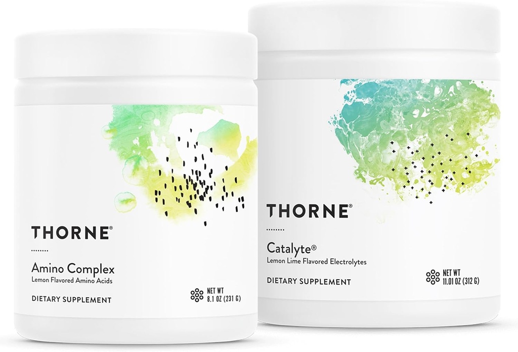 THORNE - Performance Essentials Bundle - Amino Complex Lemon & Catalyte Lemon Lime