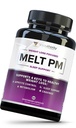 Vitauthority MELT PM Nighttime & Weight Loss Pills: Naturally Support More Restful Sleep, with Ashwagandha & L-Theanine - 30 Servings