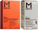 Mdrive Prime Testosterona pastiprinātājs + vīriešu multivitamīni