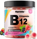 Methyl Vitamin B12 Gummies 1000mcg, Vitamin B12 Methylcobalamin Supplement for Energy & Metabolism, Sugar Free, Vegan, 60 Gummies.