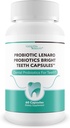 Probiotics Bright Teeth Capsules - Our Best Dental Probiotics White Teeth Support - Dental Probiotics Bright Whitening Teeth Mousse Alternative Capsules - Probiotics for Teeth Probiotic Mouth