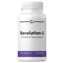 Stop Aging Now - Vitamin B Complex Supplement - with Folate - Revolution-B - 30 Veggie Capsules - 1 Month Supply
