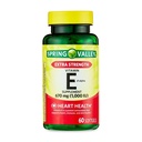 Vitamin E 670mg (1,000 IU) Extra Strength – 60 Softgels, Natural d-Alpha Vitamin E Supplement, Daily Vitamina E 1000 IU for Wellness (Pack of 1)
