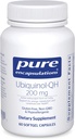 Pure Encapsulations Ubiquinol-QH - 200 mg Ubiquinol - Active Form of Coenzyme Q10 - Heart Health ' Energy Metabolism Support* - Antioxidant supplement - 60 Softgel Capsules