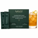 Relaxation Drink Mix – Alcohol-Free Alternative – Unwind in ~15 Minutes – KSM-66® Ashwagandha, Noble Kava, GABA & L-Theanine – Unflavored, No Sugar, No Next-Day Fog – 20 Stick Packs – Santé Blends