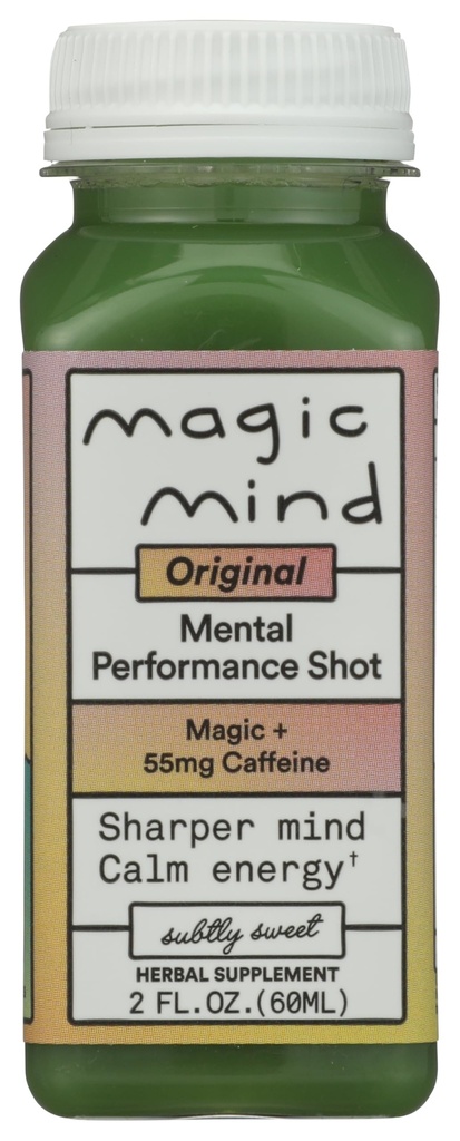 Magic Mind Original Mental Performance Shot, 2 Fl Oz