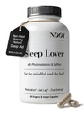 NOOT Sleep Lover Supplement – Natural Sleeping Aid for Adults & Students | Non-Habit Forming Sleep Supplement w. Ashwagandha, Lemon Balm, L-Theanine & Phytomelatonin | Deep Rest Support | 60 Capsules