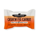 Thunderbird Cashew Fig Carrot Mini Energy Snack Bars, 2x 10 Count Bags, Gluten-Free with Protein, Healthy Real Food, Vegan Paleo Non-GMO, No Added Sugar, Perfectly Portable Size