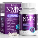 NMN Supplement 1000mg Per Serving, 14-in-1 with TMG, Urolithin A, Resveratrol, Glutathione, CoQ10 for Men Women, NMNH Alternative & NAD+ Supplement Precursor, Supports Energy & NAD+ Level, 90 Count