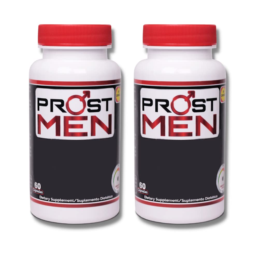 Prostate Supplement Capsules - Prostate Support - Urinary Frequency - Quality Sleep - Energy & Vitality - Saw Palmetto - Sting Nettle - Pack of 2-120 Caps