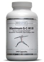 BIOSPEC NUTRITIONALS Maximum G-C-M III - glucosamine, chondroitin, MSM, Boswellia (20% AKBA)