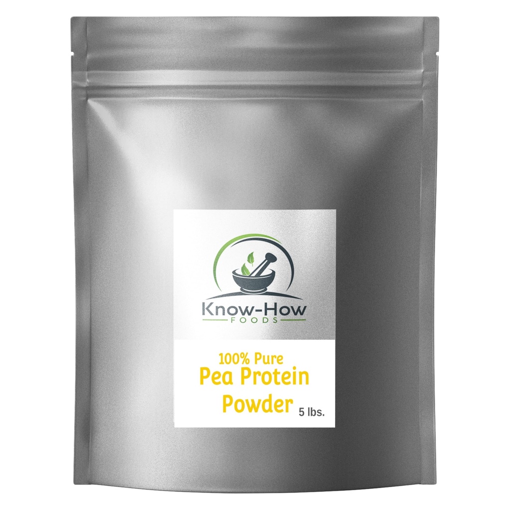 Vegan Protein Powder Made from 100% Pure Pea Protein (5 lb.)