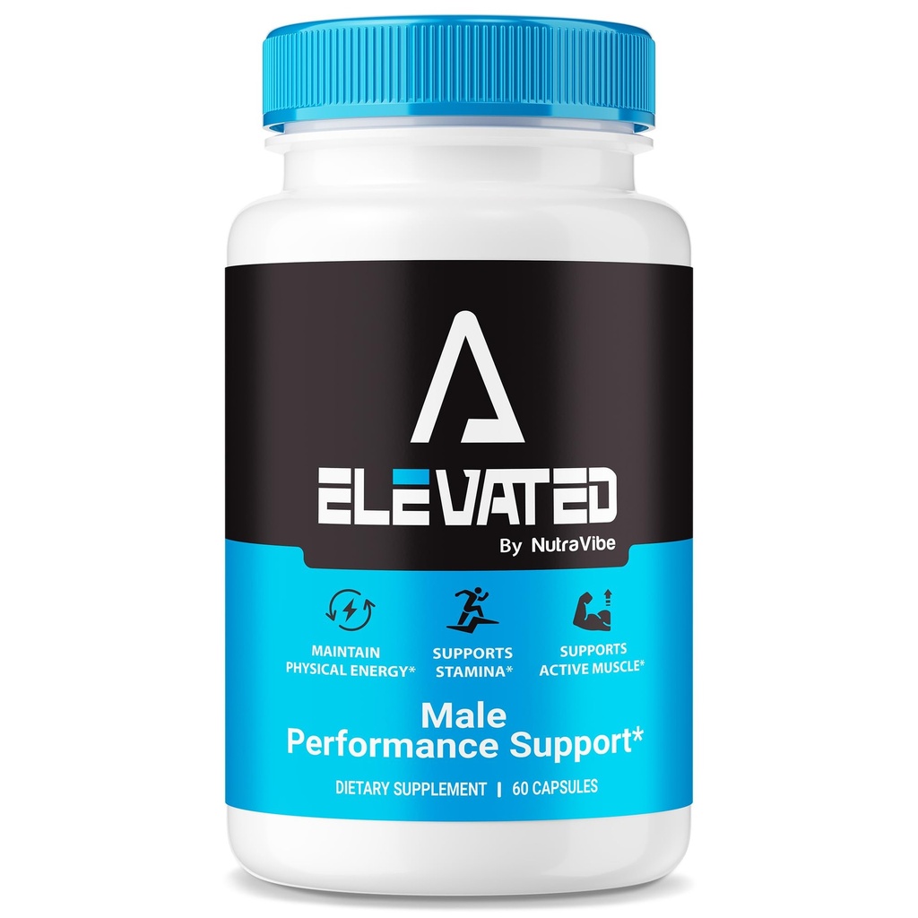 Elevated Capsules – Advanced Daily Formula with Premium Ingredients to Help Fuel Energy, Support Active Performance & Everyday Routine | Just 2 Easy-to-Swallow Pills a Day (60 Capsules)