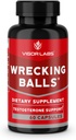 Vigor Labs Wracking Balls (60 капсули), подкрепя естественото производство на етерични мъжки хормони от Вашето тяло, за да поддържа Фулър Драйв, мъжката жизненост и повишената Stamina. (Произведено в САЩ)