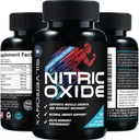 Extra sterkte Nitric Oxide Supplement 3X Sterkte L Arginine, Citrulline Malate, AAKG, Beta Alanine - Premium Muscle Supporting Nitric Booster - Natural Energy & Heart Health Support - 60 capsules