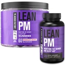 Jacked Factory Lean PM Night Time Fat Burner, Sleep Aid Supplement (60 Capsules) & Lean PM Weight Loss Gummies (60 Gummies)