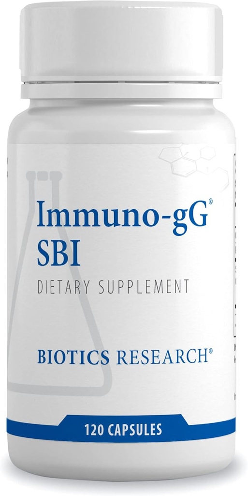Biotics Research Ultimate Immuno-gG® SBI, Complete Gut Health and Imune Support, Dairy Free, Immunoglobulina Concentrate for Immunity and Enhanced Digestive Support, Gut-Friendly, Allergen Free.