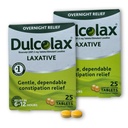 Laxative Bisacodyl 5mg- Tablets, 25 Count (Pack of 2)