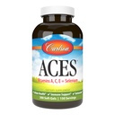 Carlson - ACES, Vitamins A, C, E + Selenium, Cellular Health & Immune Support, Antioxidant, 300 Softgels
